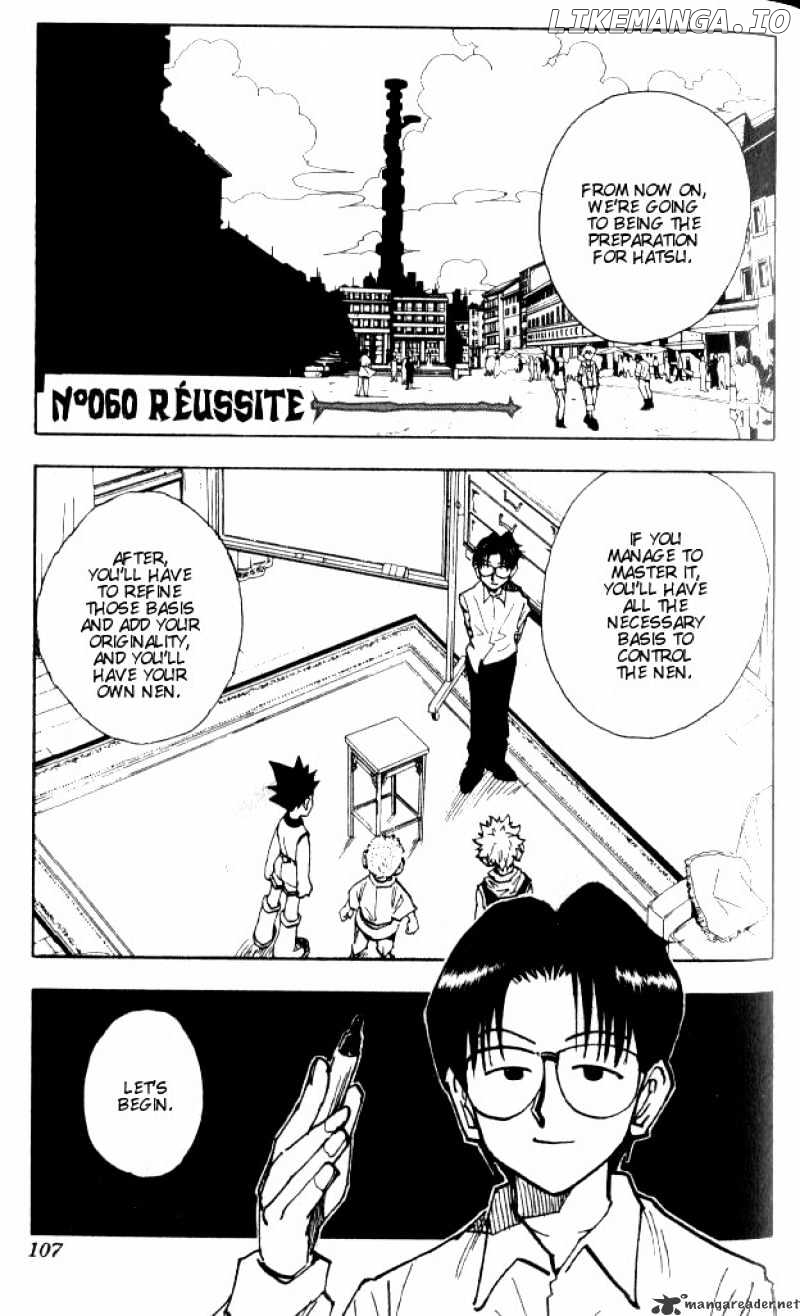Hunter x Hunter, Chapter 60 image 02